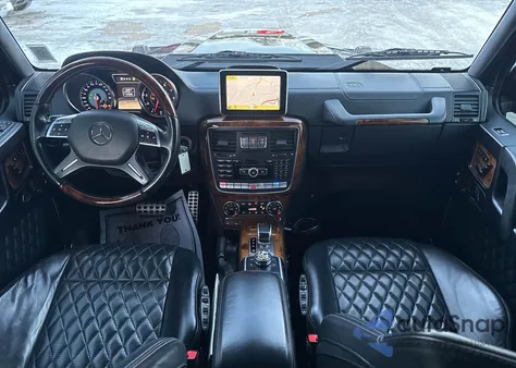 2013 Mercedes-Benz G 63 Amg 4Matic z USA, uszkodzony, nr VIN WDCYC7DF4DX208407